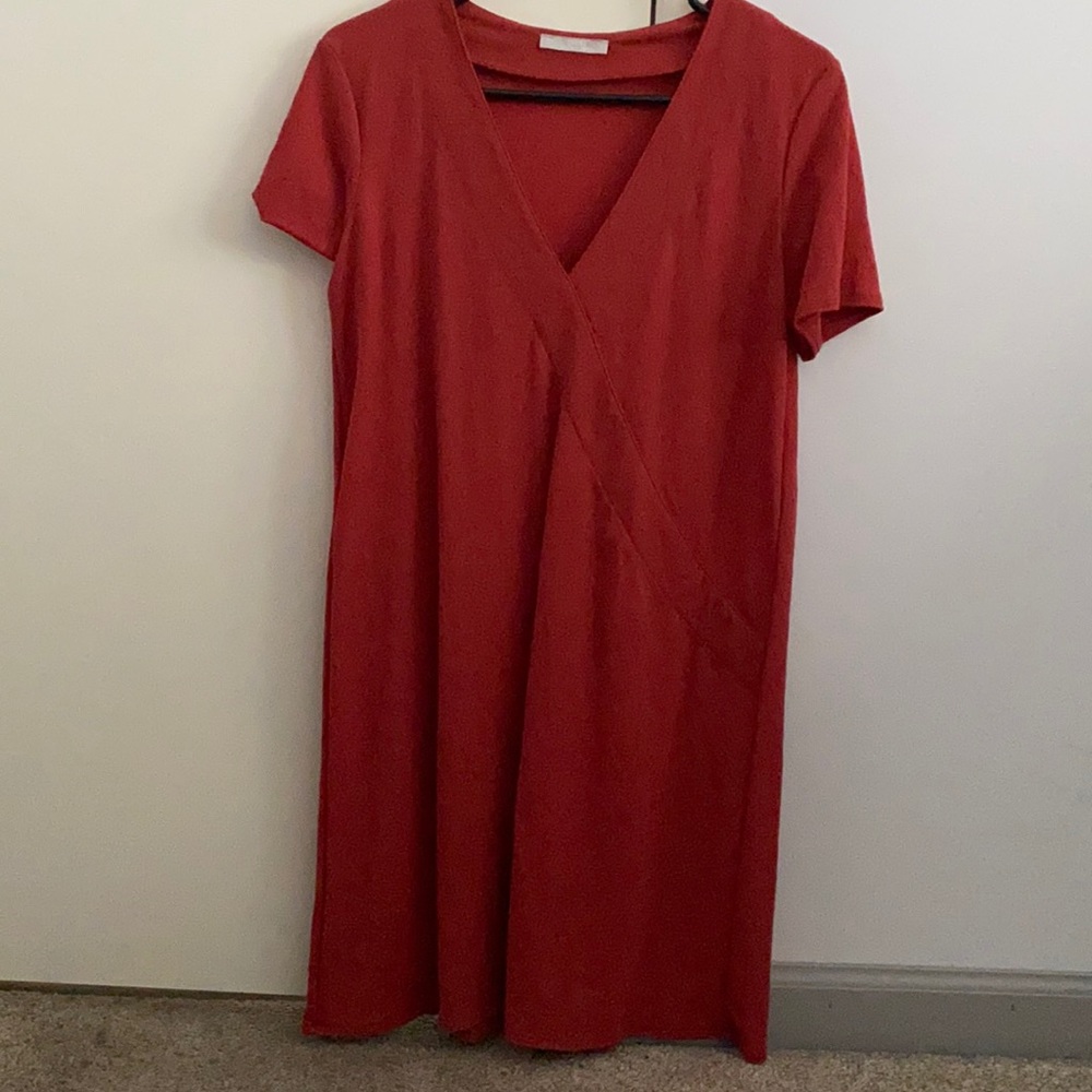 Zara Coral Dress